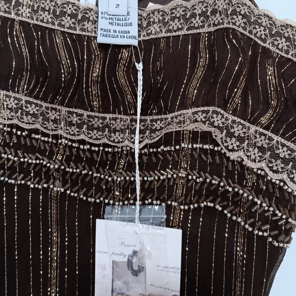 Kenzie Chiffon top - sz 2 - Picture 3 of 3